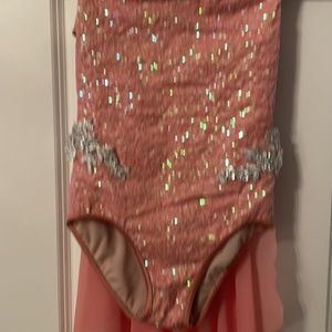 Girls lyrical dance costume